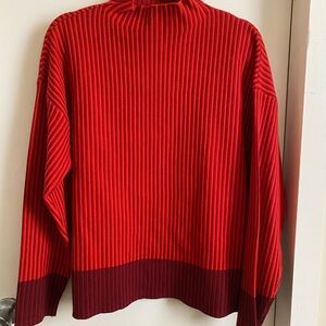 Red Striped Sweater
